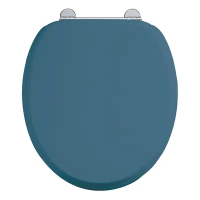 WC Sitz Retro/Vintage Serie Burlington Bespoken Blau von Burlington Bathrooms