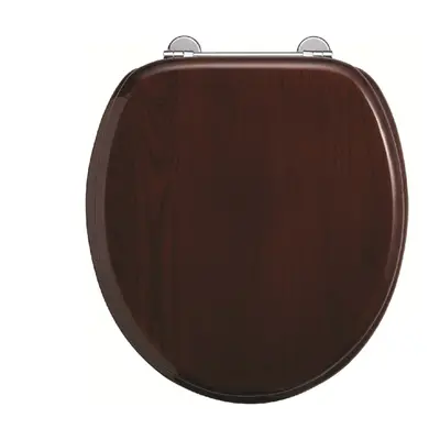 WC Sitz Retro/Vintage Serie Burlington Holz von Burlington Bathrooms