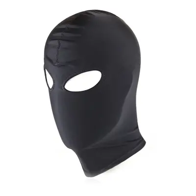 Spandex-Maske mit offenem Augen Schwarz