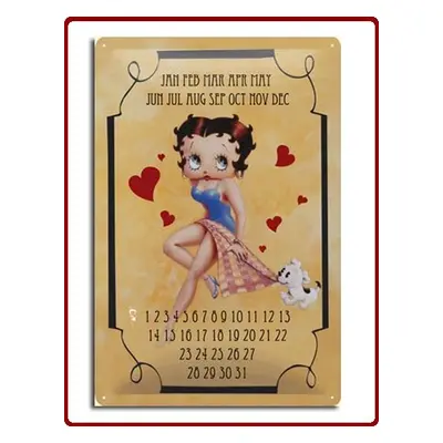 Betty Boop Blech-Kalender