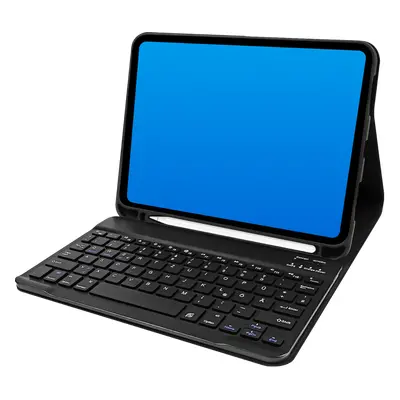 Case mit Bluetooth Tastatur für iPad 10 QWERTZ - Deutsch (Zustand: Neu)