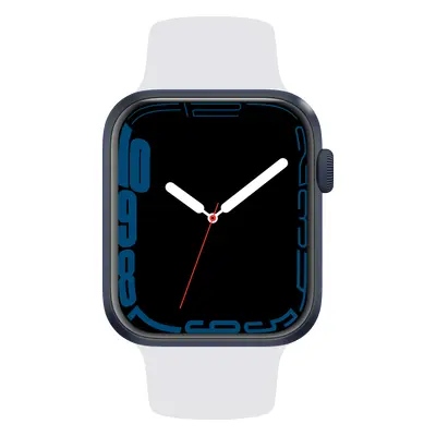 Apple Watch (Series 9) Aluminium 45 mm GPS - Mitternacht (Zustand: Neuwertig)