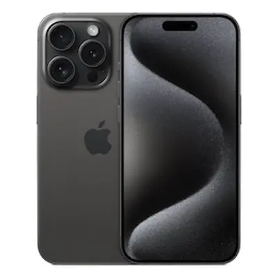 Apple iPhone 15 Pro 512 GB - Titan Schwarz (Zustand: Neuwertig)