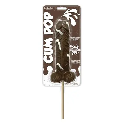 Dunkle Schokolade Lolli "Cum Pop"