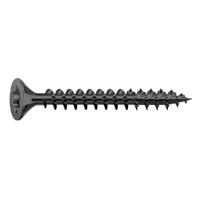 SPAX Spanplattenschraube Senkkopf 3.5x 16 Vollgewinde Torx 20 verzinkt-schwarz mit Bewertung