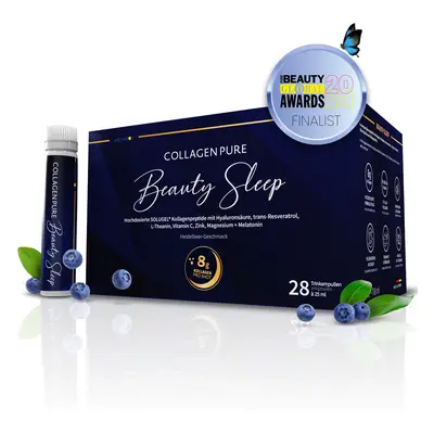 Beauty Sleep - Trinkampullen mit Kollagen &amp; Melatonin 4 Wochen-Kur