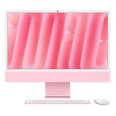 Apple iMac 24'' M4 8-Core CPU 8-Core GPU - Pink - 16GB - 256GBSSD - Maus - TID-ZFB