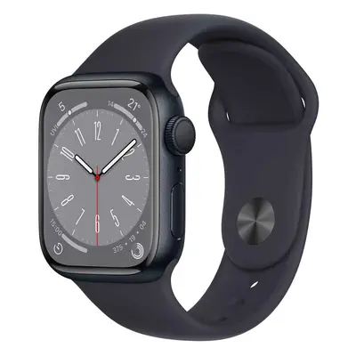 Apple Watch S8 Aluminium 41mm Mitternacht (Sportarmband mitternacht)