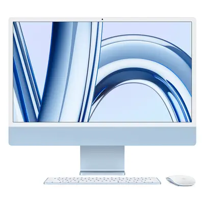 IMac 24'' - M3 8-Core CPU - 8-Core GPU - Blau - 8GB - 256GBSSD - Maus+TP