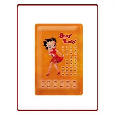 Betty Boop Blech-Kalender