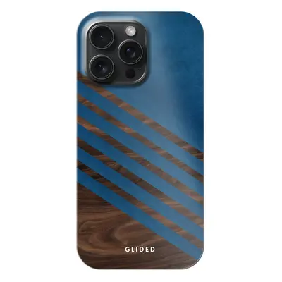 Blue Wood - iPhone 15 Pro Max Handyhülle - Soft case