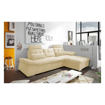 ED Exciting Design Nalo – Modernes Schlafsofa mit Bettkasten, verstellbaren Armlehnen und luxuri