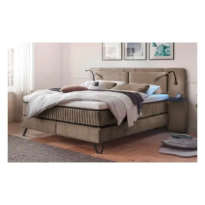 ED Exciting Design Boxspringbett Milazzo: Luxuriöser Schlafkomfort in Anthology-Mikrofaser mit 6