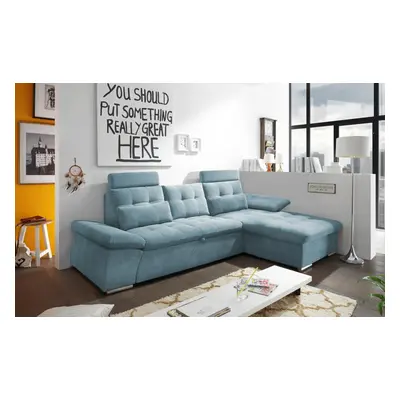 ED Exciting Design Nalo – Modernes Schlafsofa mit Bettkasten, verstellbaren Armlehnen und luxuri