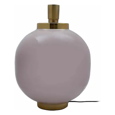 Tischlampe Art Deco 125 Taupe / Gold