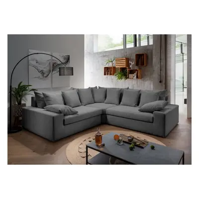 Benformato Avellino Sofa: Luxuriöses Ecksofa mit Breitcord-Bezug und Flexibilität für Ihr Zuhaus