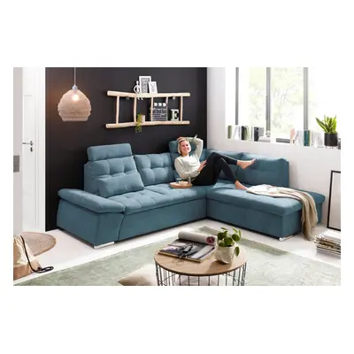 Entdecken Sie zeitlose Eleganz: Das Nalo Schlafsofa von ED Exciting Design mit verstellbaren Arm