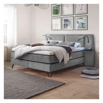 ED Exciting Design Boxspringbett Milazzo: Luxuriöser Schlafkomfort in Vogue-Mikrofaser mit 7 Far