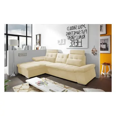 ED Exciting Design Nalo – Modernes Schlafsofa mit Bettkasten, verstellbaren Armlehnen und luxuri