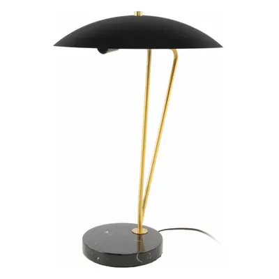 Tischlampe Kayani 125 Schwarz / Gold / Weiß