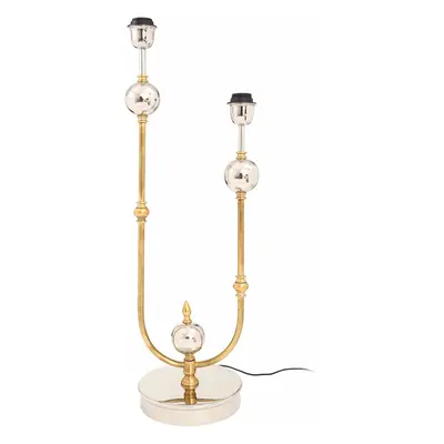 Tischlampe Cosima 425 Silber / Gold