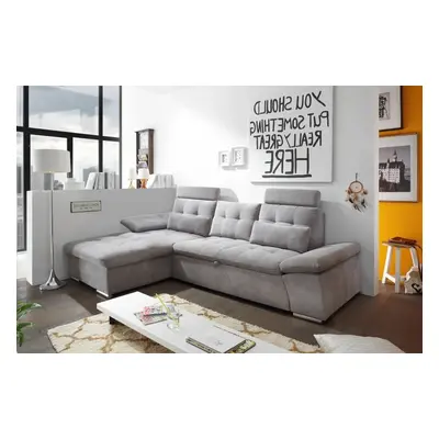 ED Exciting Design Nalo – Modernes Schlafsofa mit Bettkasten, verstellbaren Armlehnen und luxuri