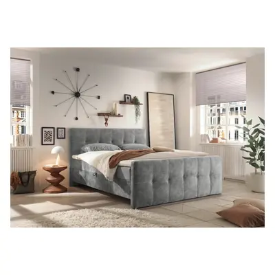 ED Exciting Design Boxbett Valetta 6 - Luxus-Mikrofaser, Tonnentaschenfederkern, HR-30 Topper, B