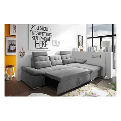 ED Exciting Design Nalo – Modernes Schlafsofa mit Bettkasten, verstellbaren Armlehnen und luxuri