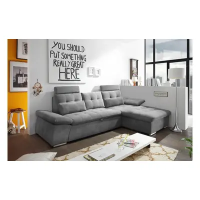 ED Exciting Design Nalo – Modernes Schlafsofa mit Bettkasten, verstellbaren Armlehnen und luxuri