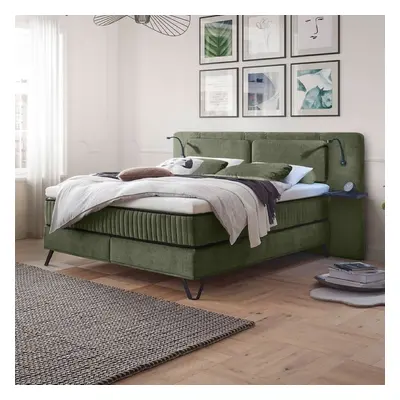 ED Exciting Design Boxspringbett Milazzo: Luxuriöser Schlafkomfort in Vogue-Mikrofaser mit 7 Far