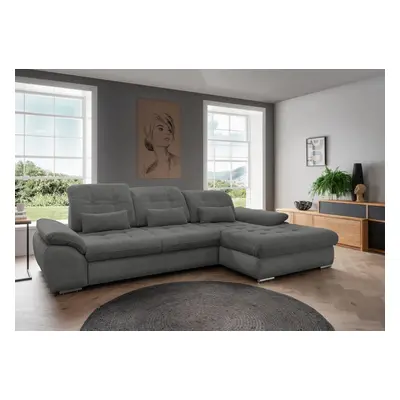 Benformato Sofa Rigatti: Komfortables Mikrofaser-Sofa mit Sitztiefenverstellung, verstellbaren K