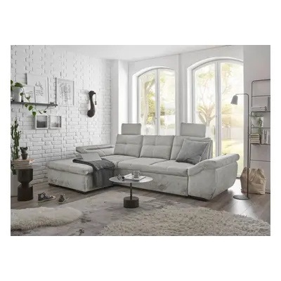 Luxus-Schlafsofa Alija von ED Exciting Design mit verstellbaren Armlehnen und Kopfstützen in dre