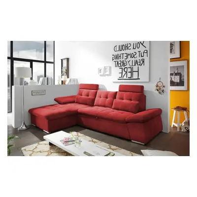 ED Exciting Design Nalo – Modernes Schlafsofa mit Bettkasten, verstellbaren Armlehnen und luxuri