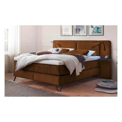 ED Exciting Design Boxspringbett Milazzo: Luxuriöser Schlafkomfort in Vogue-Mikrofaser mit 7 Far