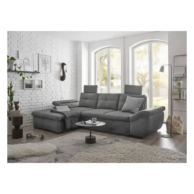 Luxus-Schlafsofa Alija von ED Exciting Design mit verstellbaren Armlehnen und Kopfstützen in dre