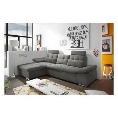 ED Exciting Design Nalo – Modernes Schlafsofa mit Bettkasten, verstellbaren Armlehnen und luxuri