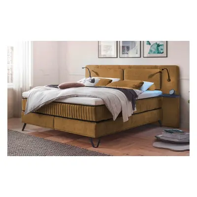 ED Exciting Design Boxspringbett Milazzo: Luxuriöser Schlafkomfort in Legacy-Mikrofaser mit 4 Fa