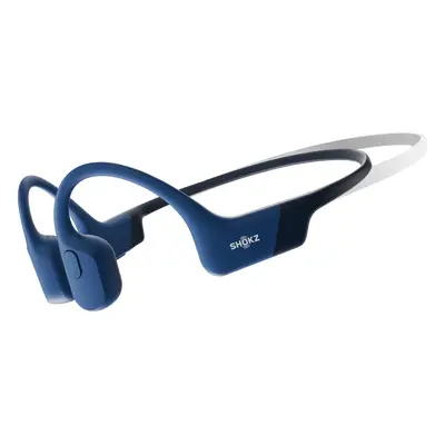 Shokz OpenRun Mini Blau - Knochenschall Kopfhörer, Open-Ear Bone Conduction Wireless Headphones