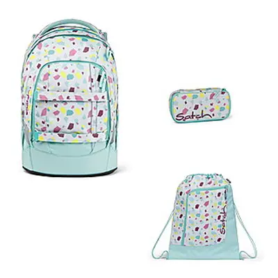 Satch Pack Dreamy Mosaic 3tlg Schulrucksack-Set