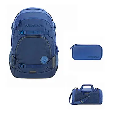 Coocazoo Mate All Blue 3tlg Schulrucksack Set