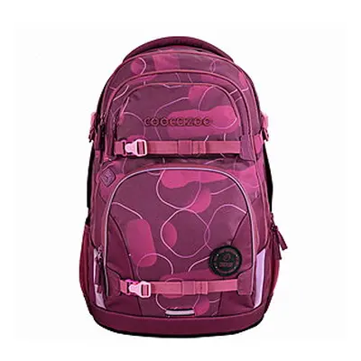 Coocazoo PORTER Berry Bubbles Schulrucksack