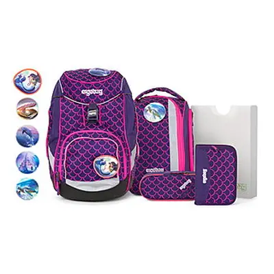 Ergobag Pack PerlentauchBär Schulrucksack Set 6 tlg.