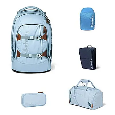 Satch Pack Nordic Ice Blue 5tlg Schulrucksack-Set