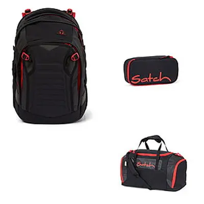 Satch Match Fire Phantom 3tlg Schulrucksack-Set