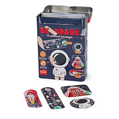 Legami Adhesive Pflasterbox Be Brave Kit Space