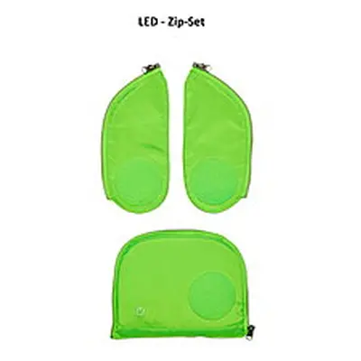 Ergobag LED Zip Set grün, pack, cubo, cubo light