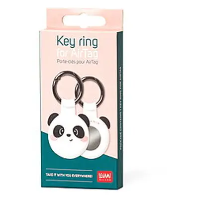 Legami Key Ring for Airtag Panda