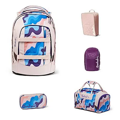 Satch Pack Candy Clouds 5tlg Schulrucksack-Set