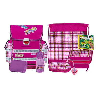 McNeill Ergo Light 912 Fashion-Line Caro Gekko pink Schulranzenset