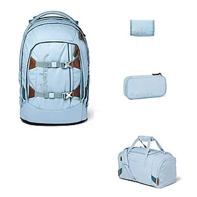 Satch Pack Nordic Ice Blue 4tlg Schulrucksack-Set